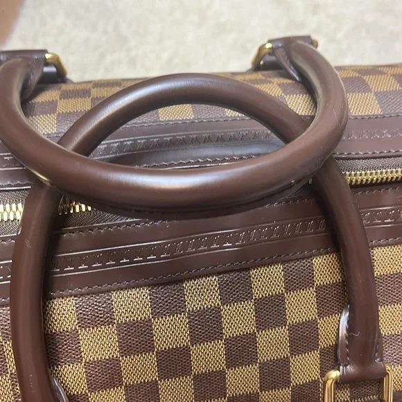 LOUIS VUITTON DAMIER EBENE TRAVELLER BAG - Picture 5 of 12